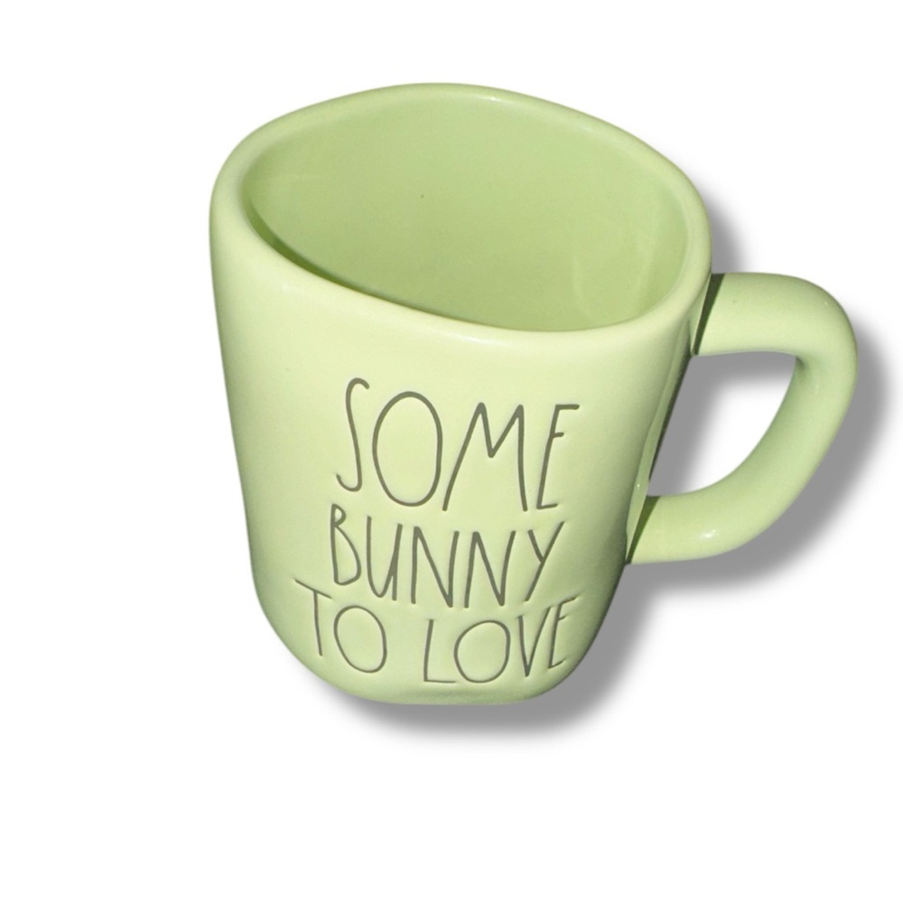 Rae Dunn By Magenta Some Bunny To Love Green Mug